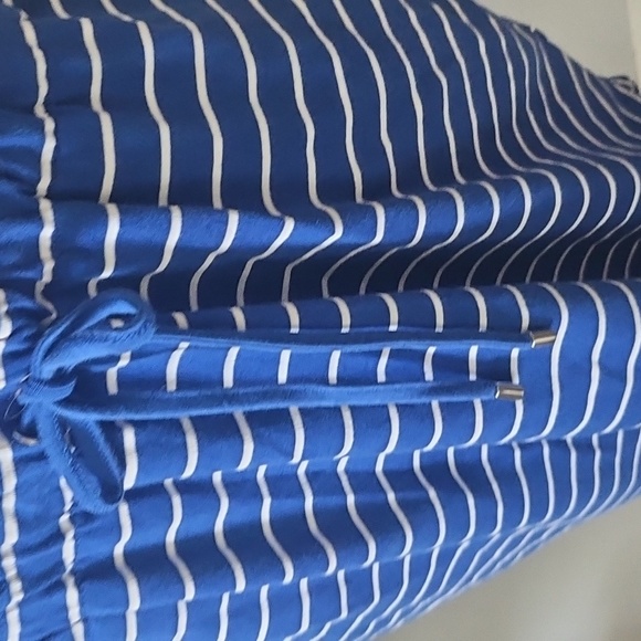 Rafaella Blue and White Striped Dress with Adjustable Waist - Picture 6 of 15